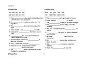 English Worksheet: Grammar test+ vocabulary
