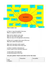 English Worksheet: An apartment