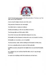 English worksheet: Super Size Me