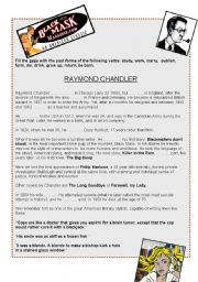 English Worksheet: Raymond Chandler and black novels