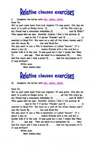 realtive clauses