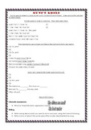 English Worksheet: Song: I used to love her (Guns n Roses)