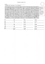 English worksheet: Numbers