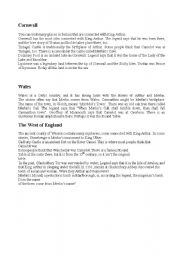 English Worksheet: camelot