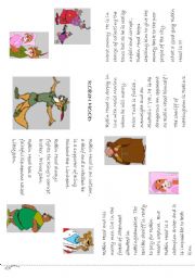 English Worksheet: robin hood mini book