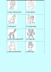 English worksheet: Animals