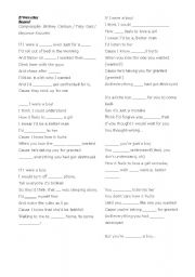 English worksheet: music describe