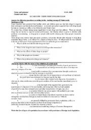 English worksheet: TRADE ENGLSH