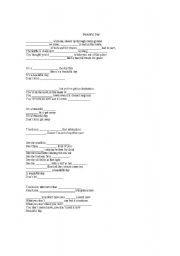 English Worksheet: Fill the gap - Beautiful day - U2
