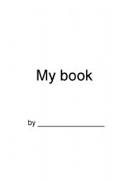 English worksheet: My Book