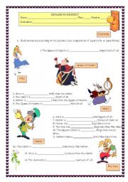 English Worksheet: Degrees of adjectives (04.04.09)