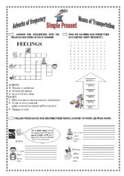 English Worksheet: Adverb of frequency