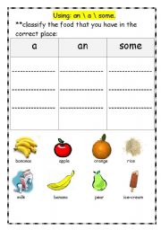 English Worksheet: a -some