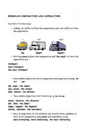 English Worksheet: COMPARATIVES AND SUPERLATIVES