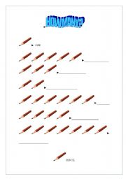 English worksheet: NUMBERS