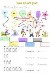 Carioquinha - How old are you? worksheet