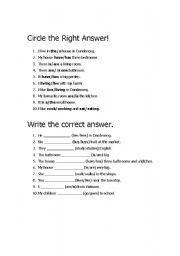 English Worksheet: Past Simple 