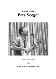 English Worksheet: Pete Seeger