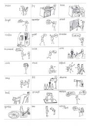 English Verbs in Pictures - part13 out of 25 - 