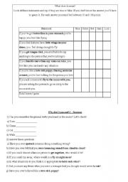 English worksheet: Why dont you and I