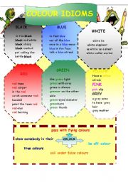 Colour Idioms 