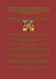 English Worksheet: Easter around the world