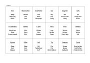 English Worksheet: Taboo Cards - At Home