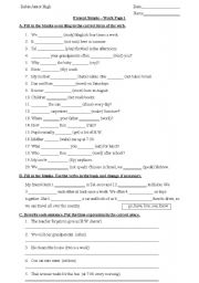 Present Simple - Worksheet