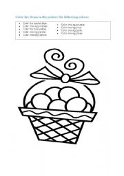 English Worksheet: Easter