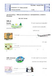 English Worksheet: wish woksheet part I