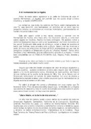 English Worksheet: Algaba