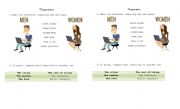 English worksheet: comparatives