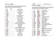 English worksheet: Add two letters