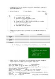 English Worksheet: PRESENT PERFECT tense