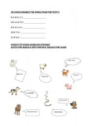 English worksheet: picture-story2