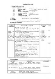 English Worksheet: personal inforamtion