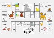 English Worksheet: up and down-vocabulary game!!!