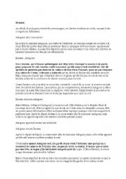 English Worksheet: antigone