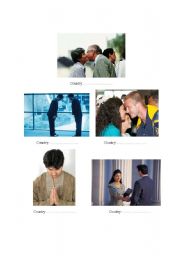 English Worksheet: Speaking activity - Greetings (part 2 - Worksheet)