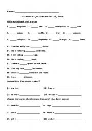 English Worksheet: using 