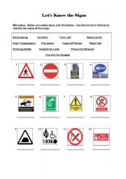 Safety Signs