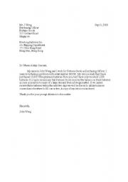 English Worksheet: Business Complaint Letter