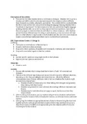 English Worksheet: Conversational Strategies Lesson Plan