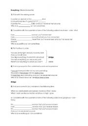 English worksheet: Everything by Alanis Morissette