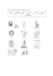 English worksheet: Easter Vocabulary