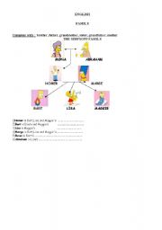 English worksheet: family days months seasons answer the questions