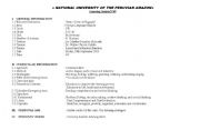 English Worksheet: Lesson Plan about an illness