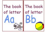 English worksheet: alphabet cover A-F