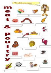 FOOD 8 - meat & poultry