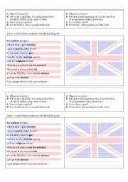 English Worksheet: American English vs British English